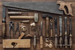 Handwerkzeuge für die Holzbearbeitung